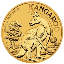 2023 1oz Australian Kangaroo Gold Nugget Coin