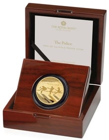 2023 Proof 2oz The Police Gold Coin Music Legends Boxed