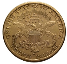 1882 $20 Gold Coin Double Eagle Liberty Head San Francisco