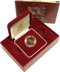 2004 Proof Gold Half Sovereign Boxed