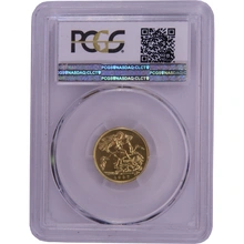 1937 Proof Gold Half Sovereign George VI PCGS PR62