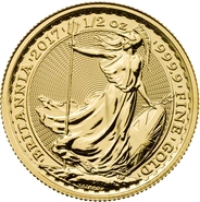 2017 1/2oz Gold Britannia Coin