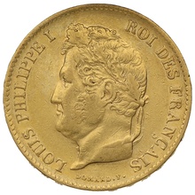 French 40 Francs Gold Coin