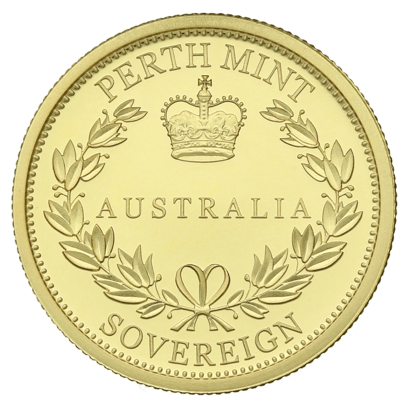 2016 Australian Proof Gold Sovereign Elizabeth II Old Head