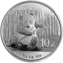 2014 1oz Chinese Panda Silver Coin