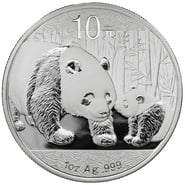 2011 1oz Silver Chinese Panda