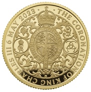 2023 1/4oz Gold Coronation of King Charles III Proof Coin Boxed