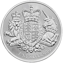 2026 Royal Arms Silver Coin 1oz