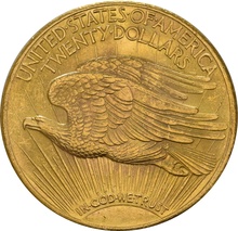 American Saint Gaudens Head Gold Double Eagle $20