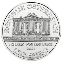 2021 Austrian Philharmonic Silver Coin 1oz