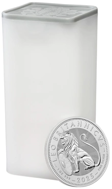 2025 The British Lion 1oz Silver Coin