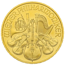 2021 1/4oz Austrian Gold Philharmonic Coin