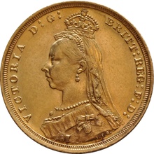 Victoria Jubilee Head Gold Sovereign Gift Boxed