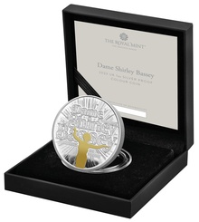 2023 Proof 1oz Shirley Bassey Silver Coin Music Legends Boxed