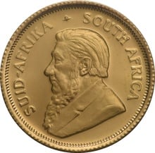 1980 1/10oz Krugerrand Gold Coin