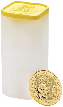 2026 Queen's Lion - Tudor Beasts 1oz Gold Coin