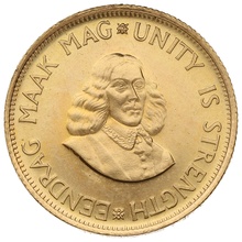 1965 R2 Gold Coin 2 Rand South Africa