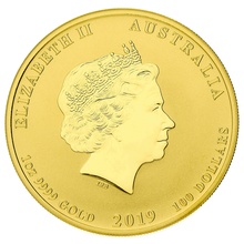 1oz Perth Mint Year of the Pig 2019 Gold Coin
