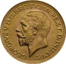 1930 Gold Sovereign Coin George V SA