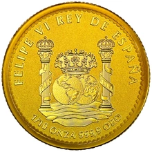 2025 1/10oz Spanish Imperial Eagle Gold Coin