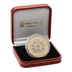 2002 Isle of Man 18ct Proof Gold Crown Golden Jubilee Tri Color Boxed