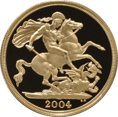 2004 Proof £2 Coin Gold Double Sovereign
