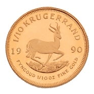 1990 Proof 1/10oz Krugerrand Gold Coin