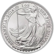 2014 1oz Silver Britannia Coin