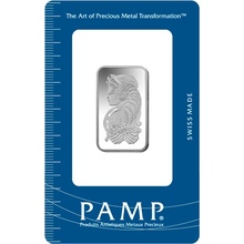 PAMP Lady Fortuna 10 Gram Silver Bar Minted