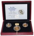 1996 Gold Proof Sovereign Three Coin Set Boxed