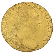 1784 Gold Guinea Coin George III Gold Guinea