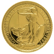 1992 Proof 1/10oz Gold Britannia Coin