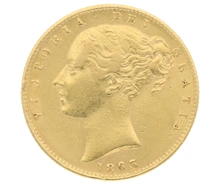 1863 Gold Sovereign