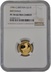 1996 Tenth Ounce Proof Britannia Gold Coin NGC PF70