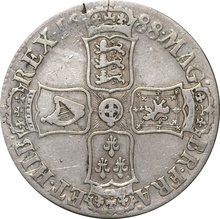 1688 James II Silver Crown - Fine