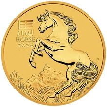 2026 Year of the Horse Gold Coin 1/2oz Perth Mint Australian Lunar Series