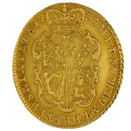 1735 Gold Guinea Coin George II
