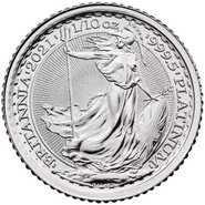 2021 1/10oz Platinum Britannia Coin