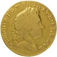 1715 Gold Guinea Coin George I Fine