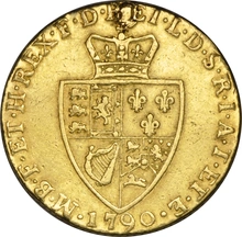 1790 Gold Guinea Coin George III
