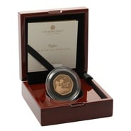 2020 Proof 50p Gold Coin Piglet Boxed