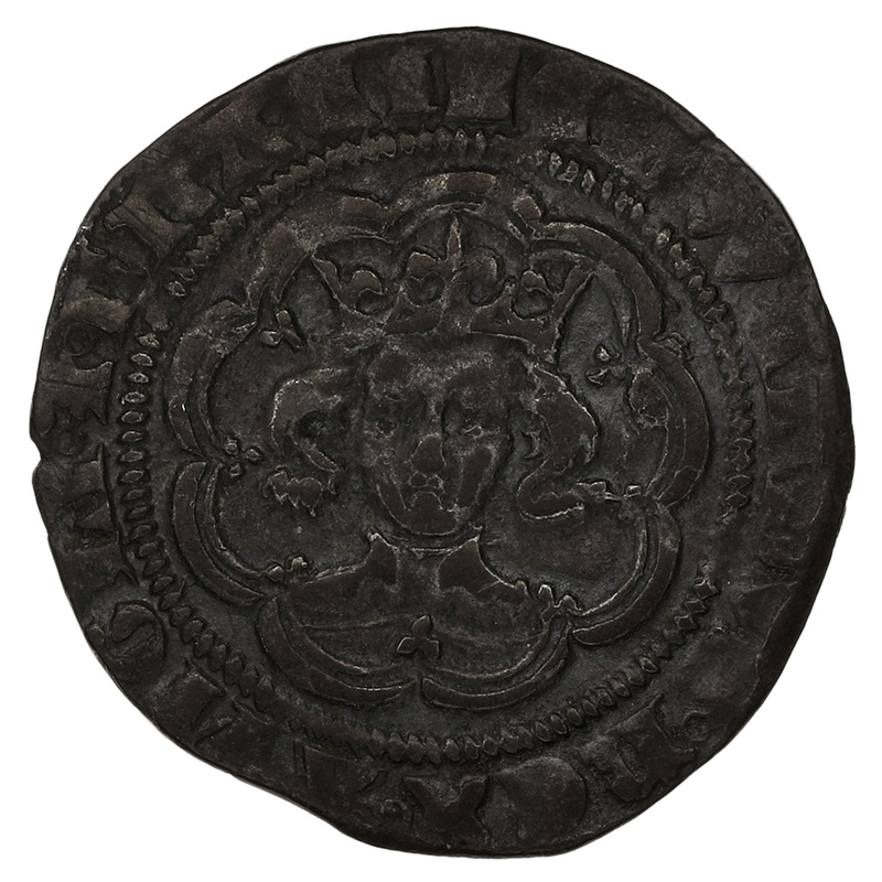 1351-1361 Edward III Silver Half Groat Twopence Hammered Pre Treaty