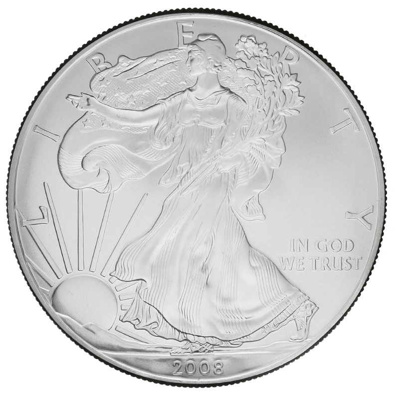 2008 American Silver Eagle Coin 1oz