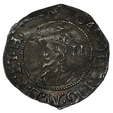 1645-6 Charles I Hammered Silver Halfgroat mm Sun