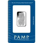 PAMP Lady Fortuna 10 Gram Platinum Bar Minted