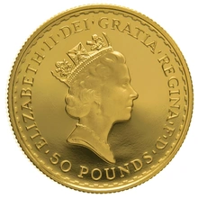 1992 Proof 1/2oz Gold Britannia Coin NGC PF69