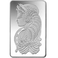 Second Hand 10oz Silver Bar PAMP Fortuna