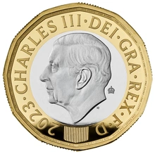 2023 His Majesty King Charles III Definitives UK Silver Proof Coin Set Boxed
