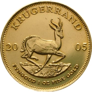 2005 Krugerrand Gold Coin 1oz