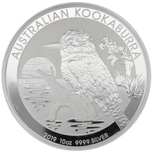 2019 10oz Silver Kookaburra